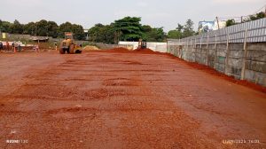 pemadatan tanah proyek